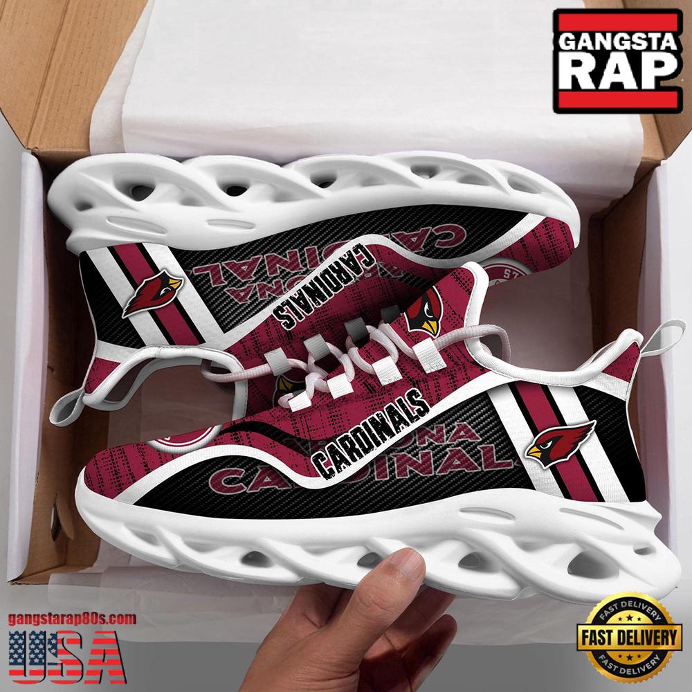 Ideafootwear Arizona Cardinals Max Soul Shoes Sneakers For Men And Women