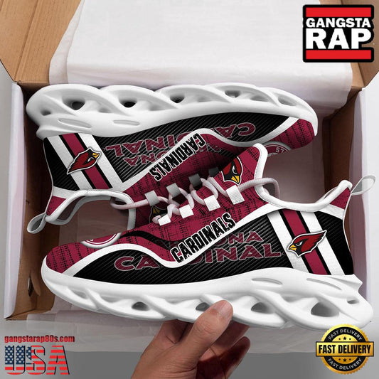 Ideafootwear Arizona Cardinals Max Soul Shoes Sneakers For Men And Women