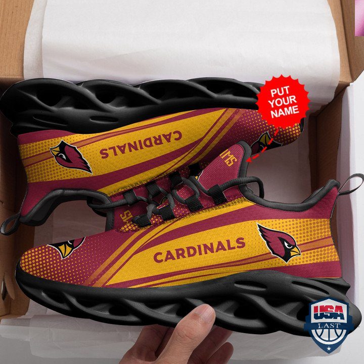 Ideafootwear Arizona Cardinals Max Soul Shoes Sneakers For Men And Women