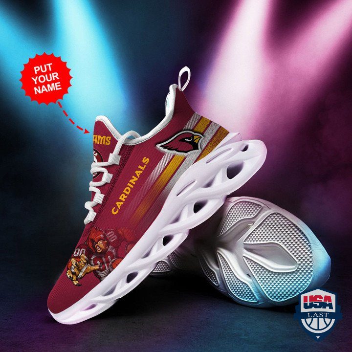 Ideafootwear Arizona Cardinals Max Soul Shoes Sneakers For Men And Women