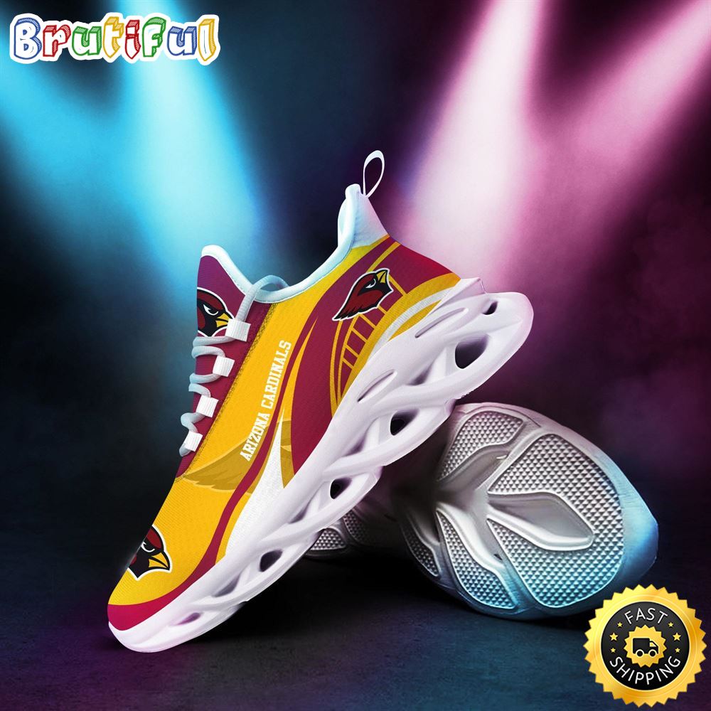 Ideafootwear Arizona Cardinals Max Soul Shoes Sneakers For Men And Women