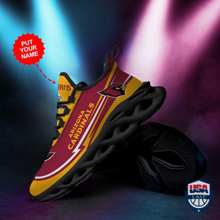 Ideafootwear Arizona Cardinals Max Soul Shoes Sneakers For Men And Women