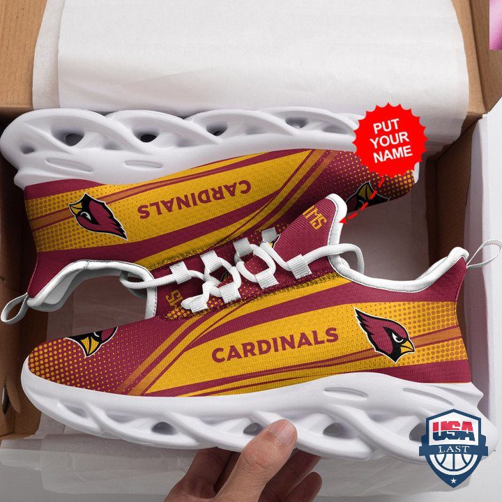 Ideafootwear Arizona Cardinals Max Soul Shoes Sneakers For Men And Women