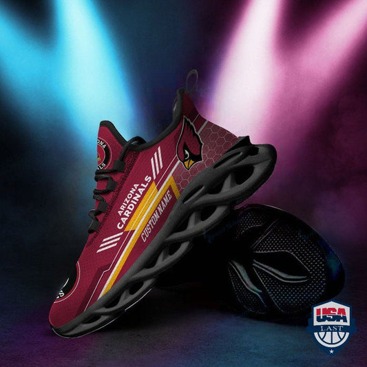 Ideafootwear Arizona Cardinals Max Soul Shoes Sneakers For Men And Women