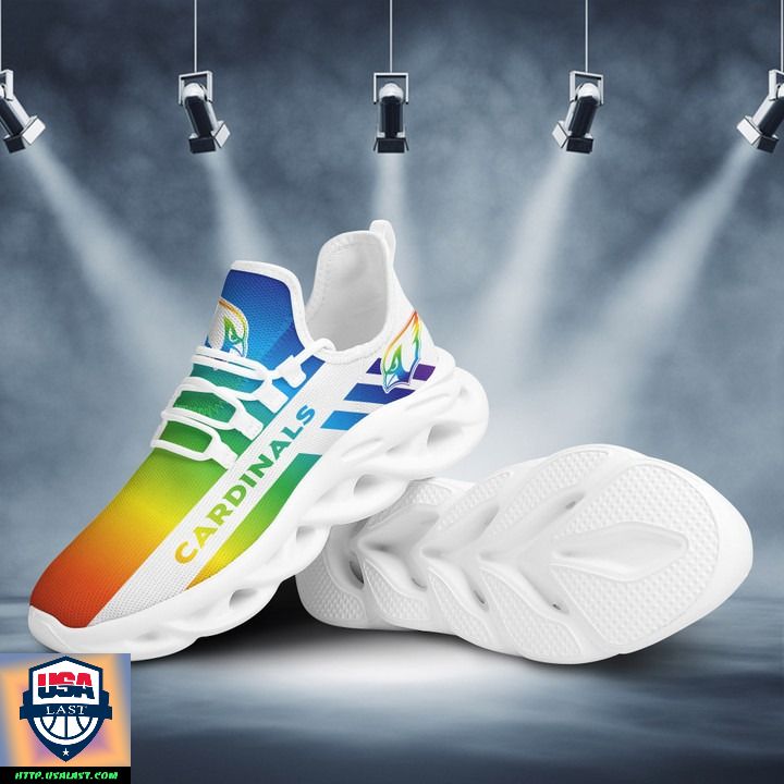 Ideafootwear Arizona Cardinals Max Soul Shoes Sneakers For Men And Women