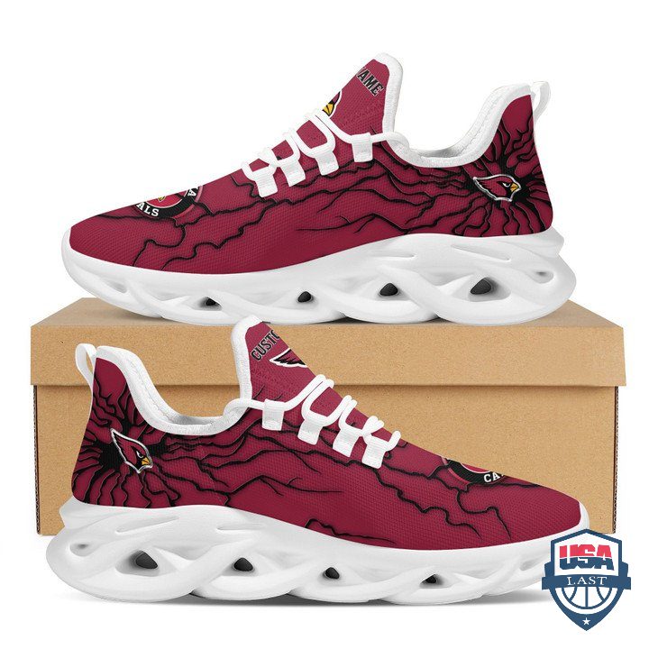 Ideafootwear Arizona Cardinals Max Soul Shoes Sneakers For Men And Women