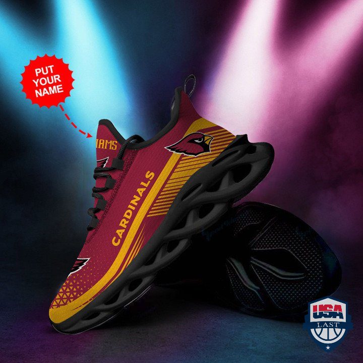 Ideafootwear Arizona Cardinals Max Soul Shoes Sneakers For Men And Women