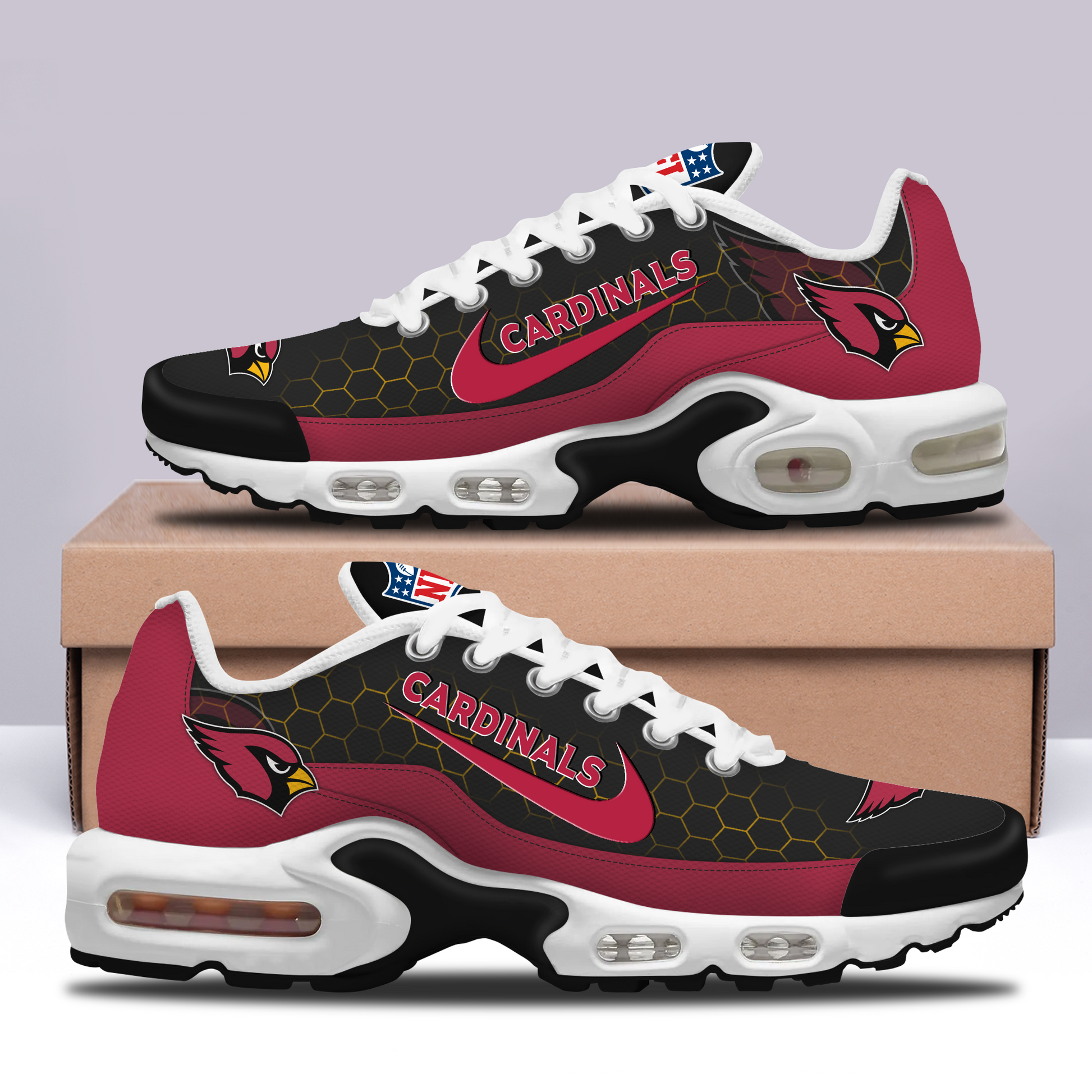 Ideafootwear Arizona Cardinals TN Shoes Sneakers For Men And Women
