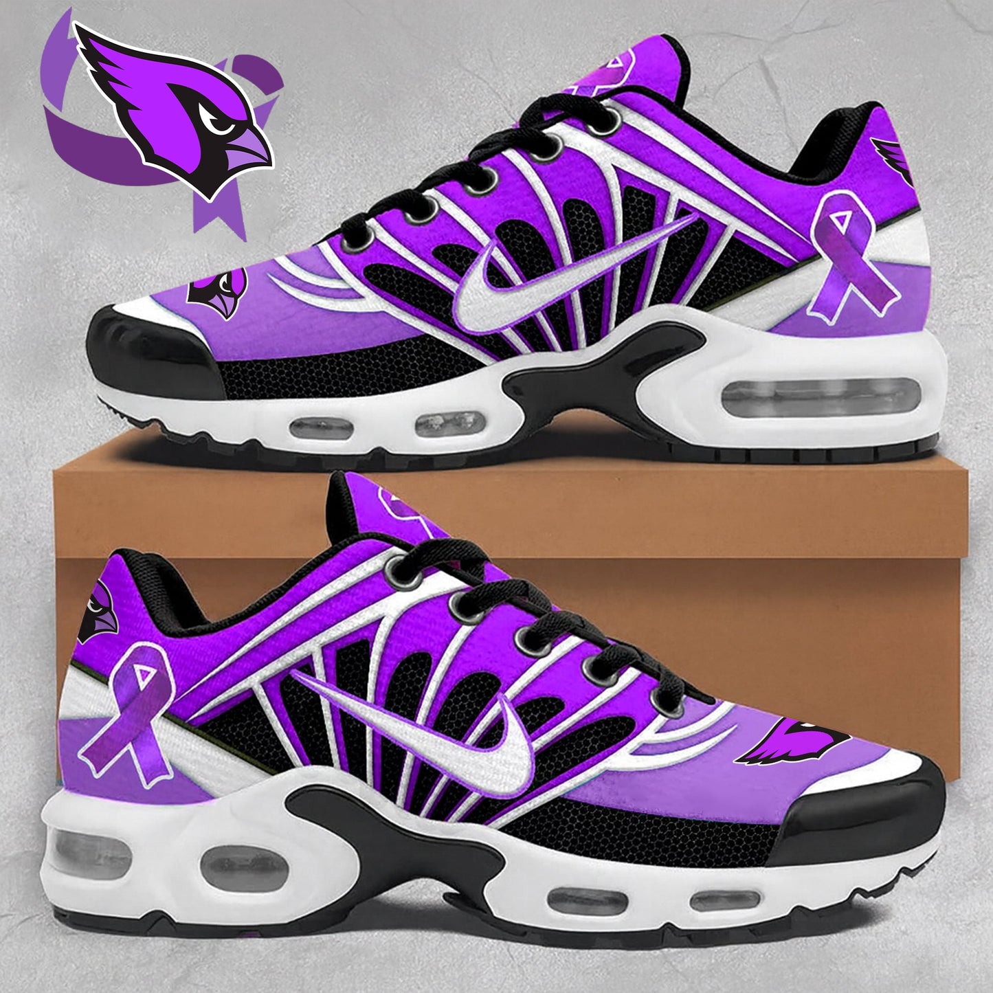 Ideafootwear Arizona Cardinals TN Shoes Sneakers For Men And Women