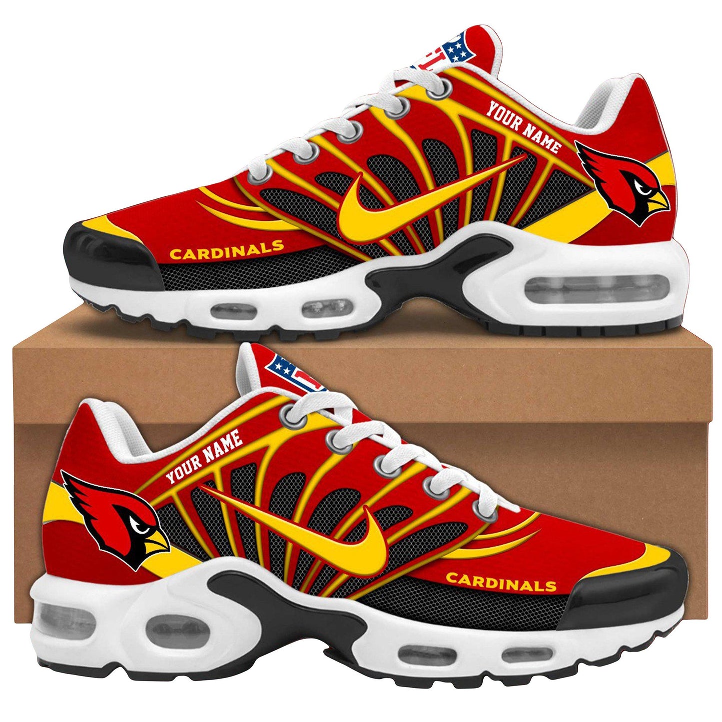 Ideafootwear Arizona Cardinals TN Shoes Sneakers For Men And Women
