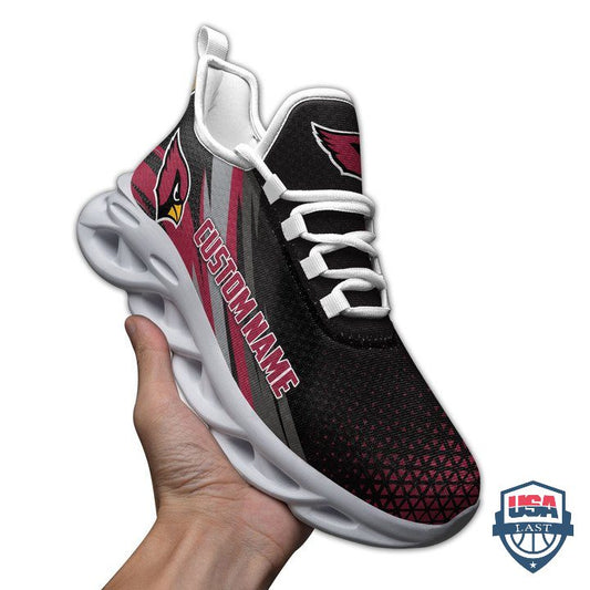 Ideafootwear Arizona Cardinals Triangle Max Soul Shoes Sneakers For Men And Women