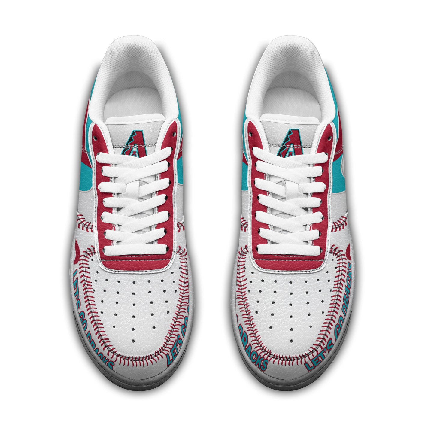 Ideafootwear Arizona Diamondbacks Air Low-Top Sneakers Shoes For Men And Women 3