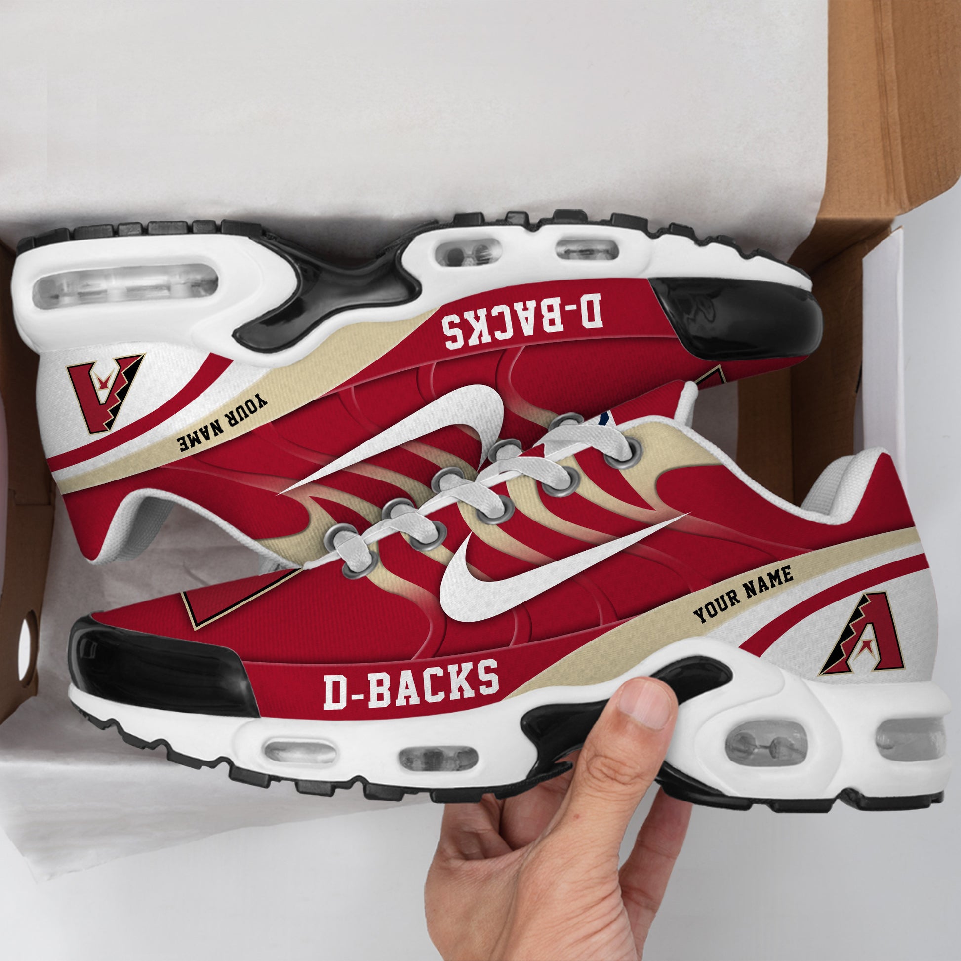 Ideafootwear Arizona Diamondbacks TN Shoes Sneakers For Men And Women