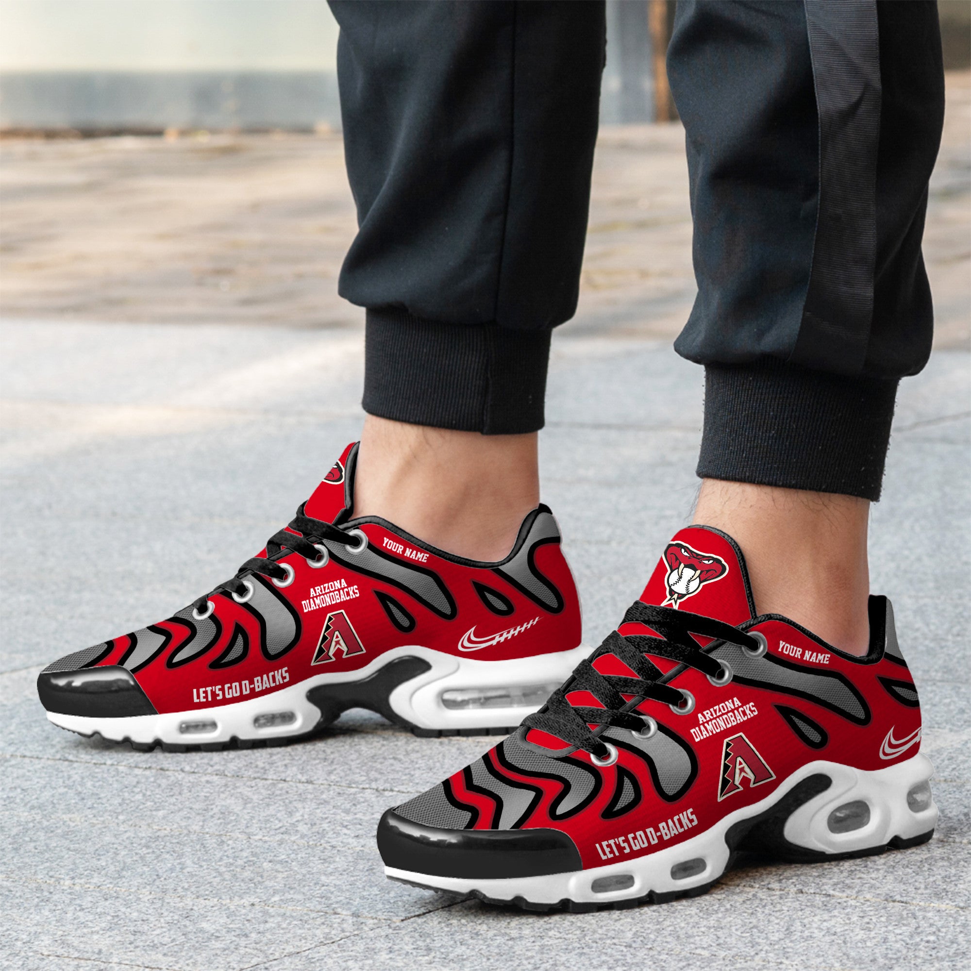 Ideafootwear Arizona Diamondbacks TN Shoes Sneakers For Men And Women