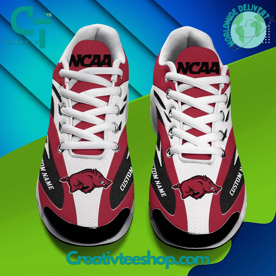 Ideafootwear Arkansas Razorbacks TN Shoes Sneakers For Men And Women