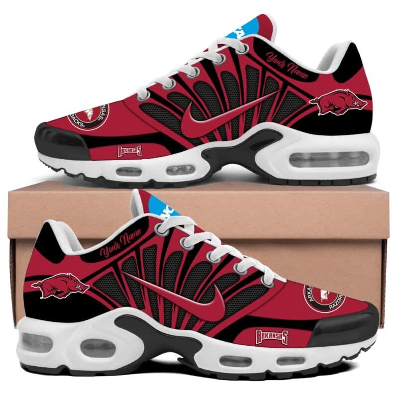 Ideafootwear Arkansas Razorbacks TN Shoes Sneakers For Men And Women