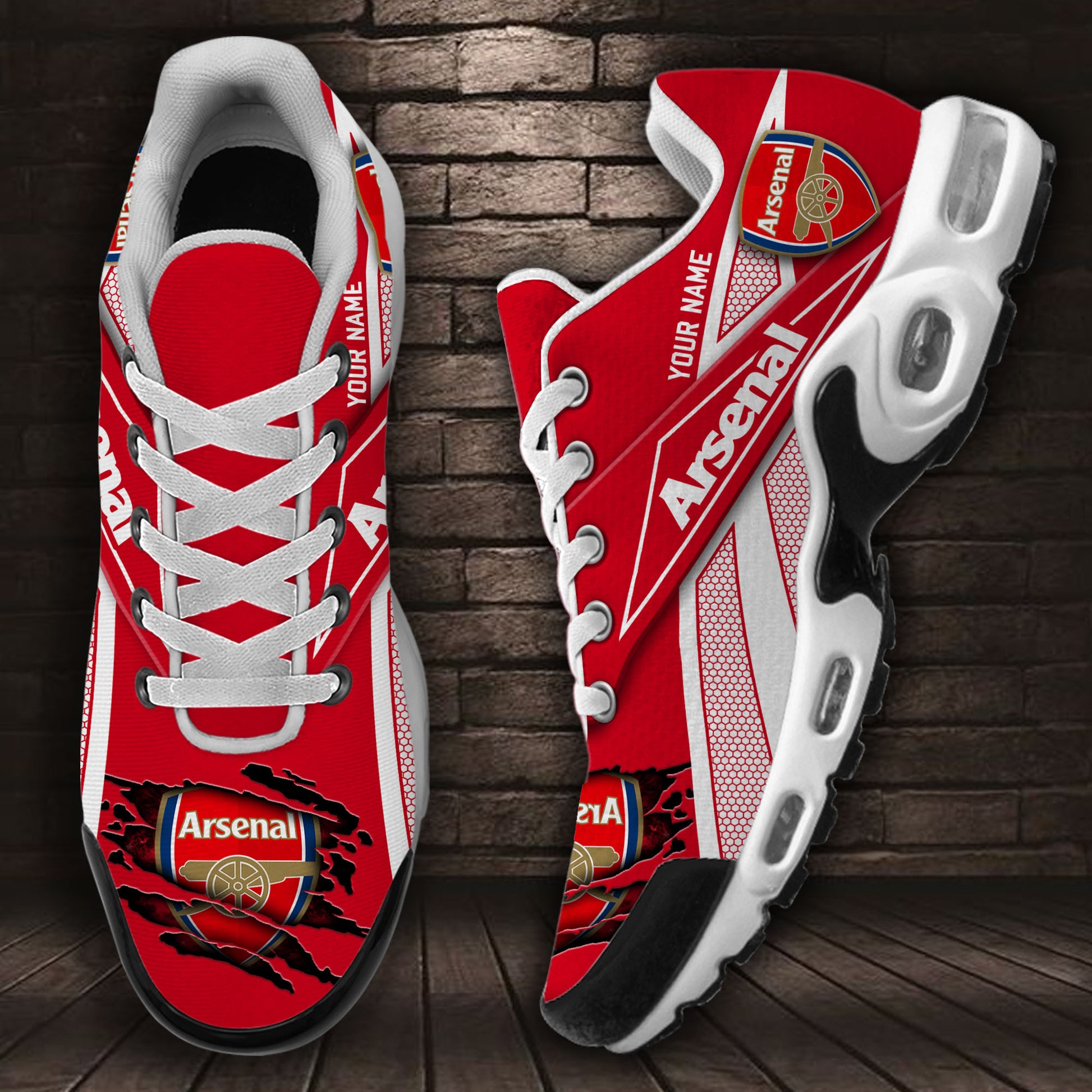 Ideafootwear Arsenal F.C. TN Shoes Sneakers For Men And Women