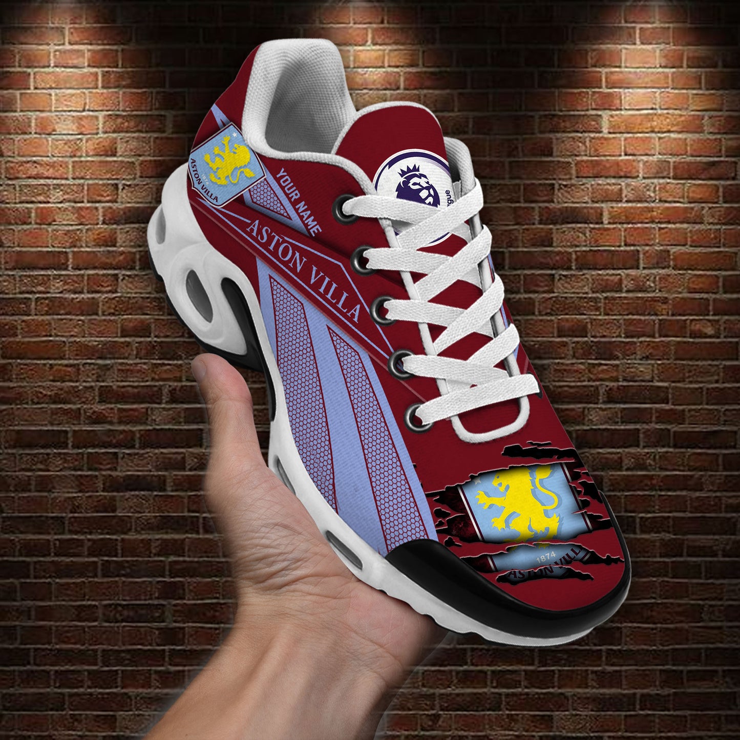 Ideafootwear Aston Villa F.C TN Shoes Sneakers For Men And Women