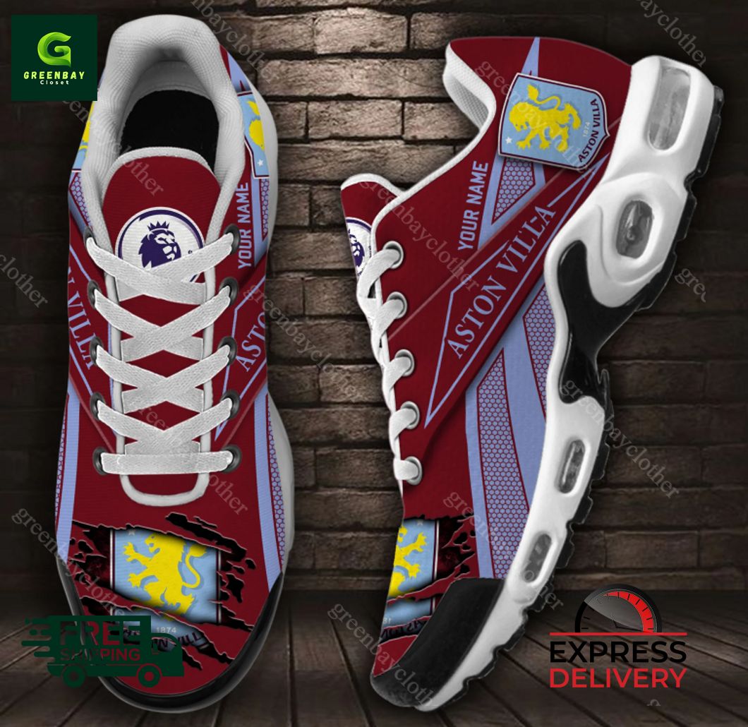Ideafootwear Aston Villa FC TN Shoes Sneakers For Men And Women