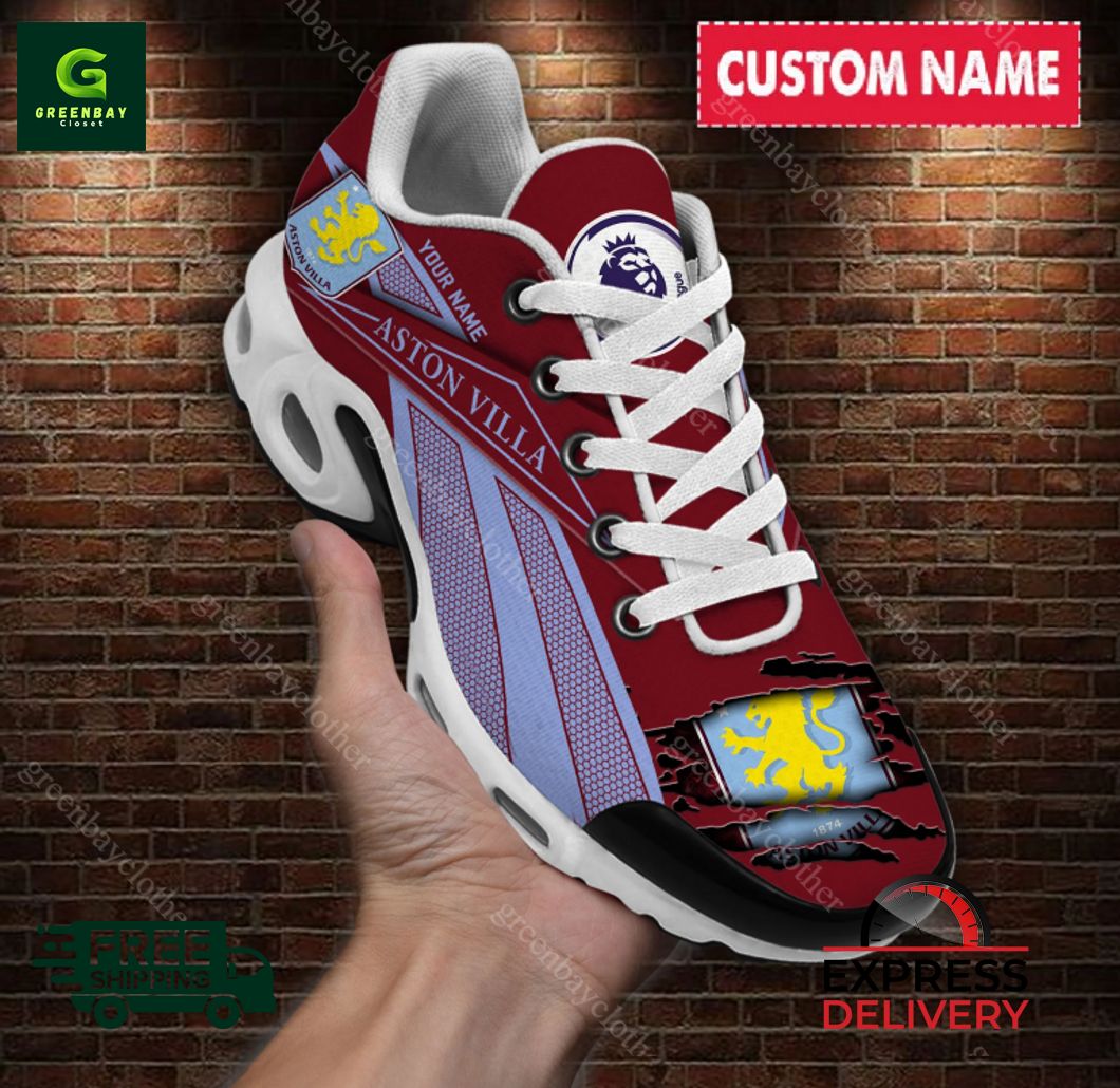 Ideafootwear Aston Villa FC TN Shoes Sneakers For Men And Women