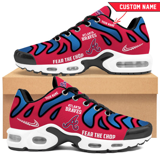 Ideafootwear Atlanta Braves TN Shoes Sneakers For Men And Women