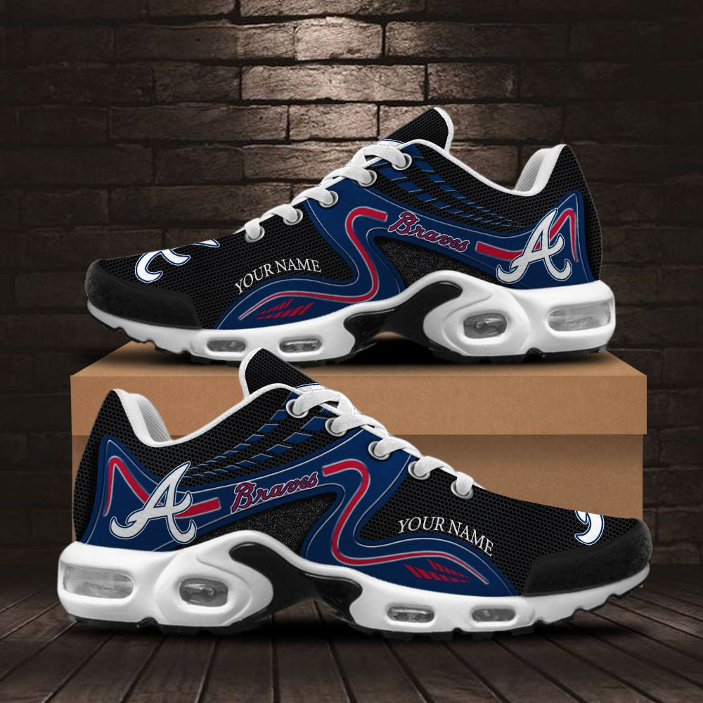 Ideafootwear Atlanta Braves TN Shoes Sneakers For Men And Women