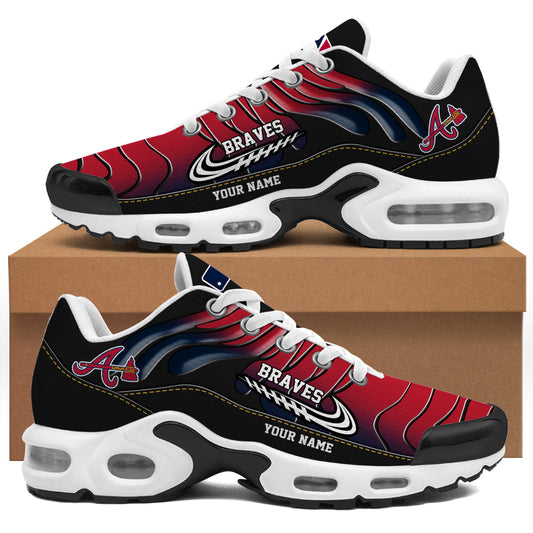Ideafootwear Atlanta Braves TN Shoes Sneakers For Men And Women