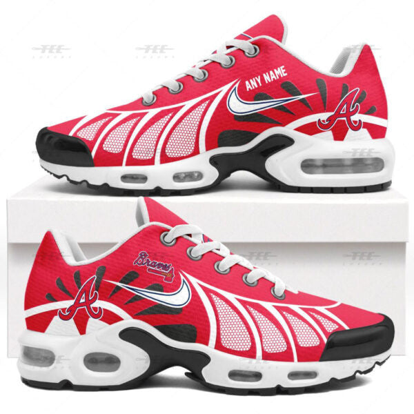 Ideafootwear Atlanta Braves TN Shoes Sneakers For Men And Women