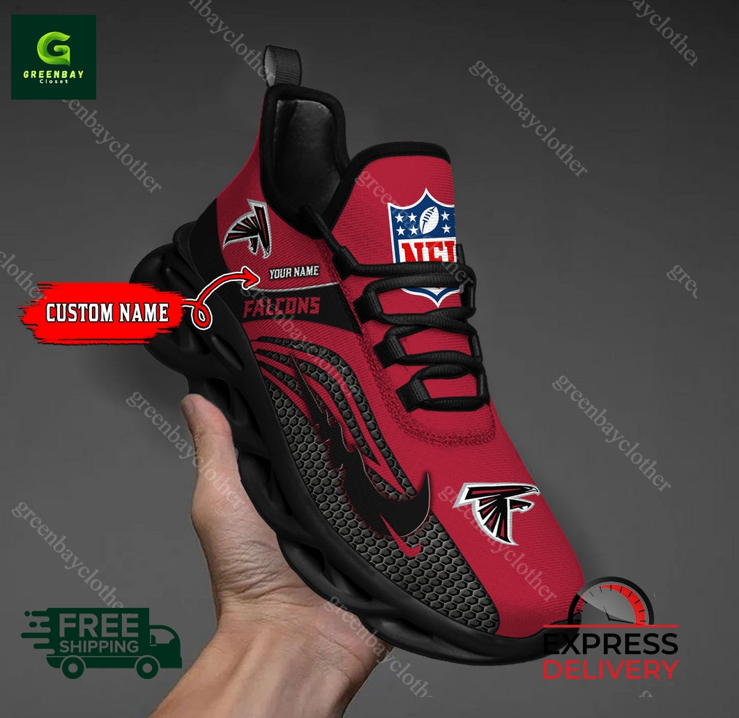 Ideafootwear Atlanta Falcons Max Soul Shoes Sneakers For Men And Women