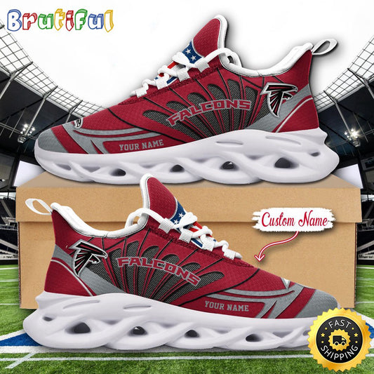 Ideafootwear Atlanta Falcons Max Soul Shoes Sneakers For Men And Women