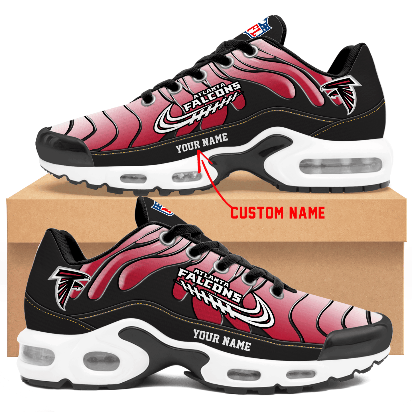 Ideafootwear Atlanta Falcons TN Shoes Sneakers For Men And Women