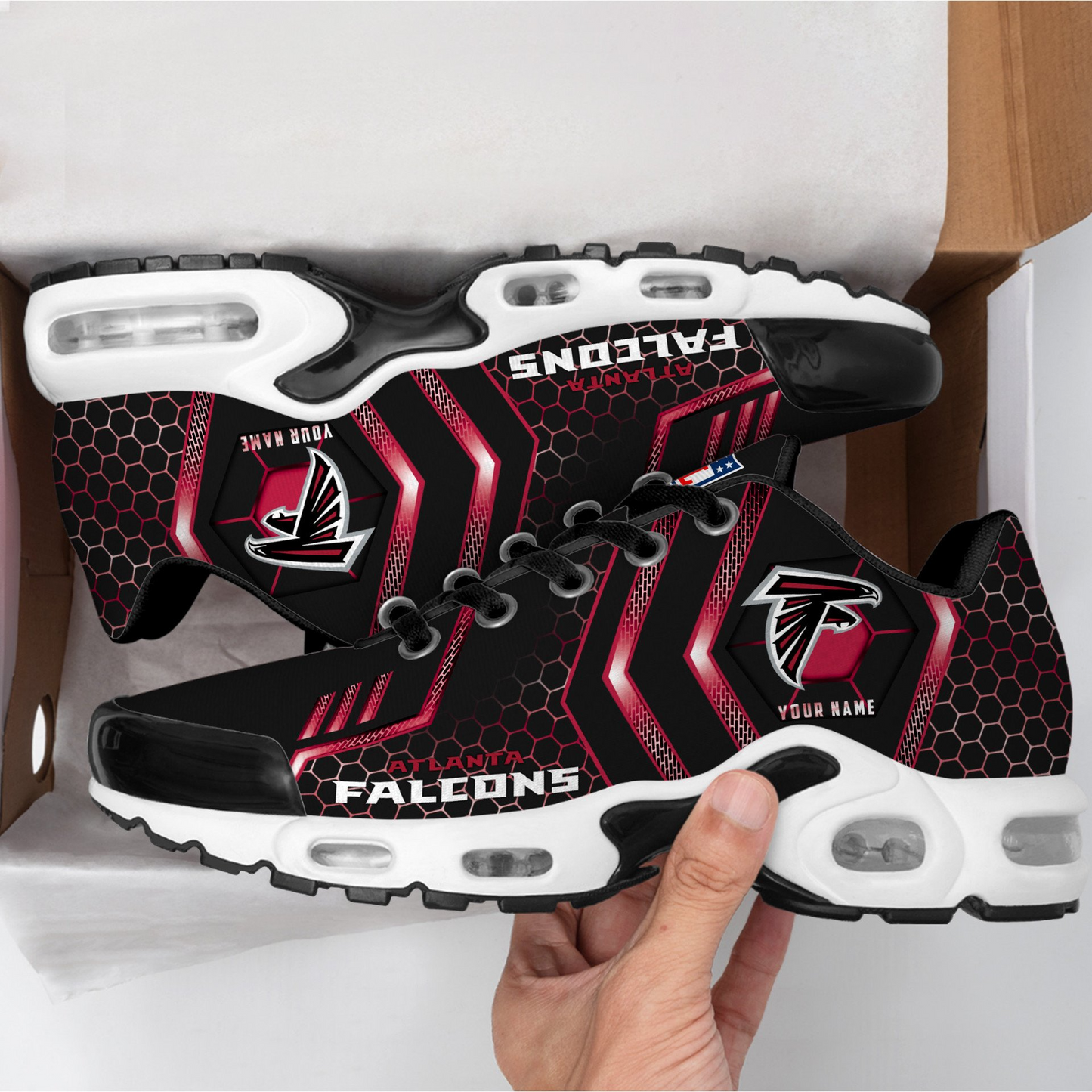 Ideafootwear Atlanta Falcons TN Shoes Sneakers For Men And Women