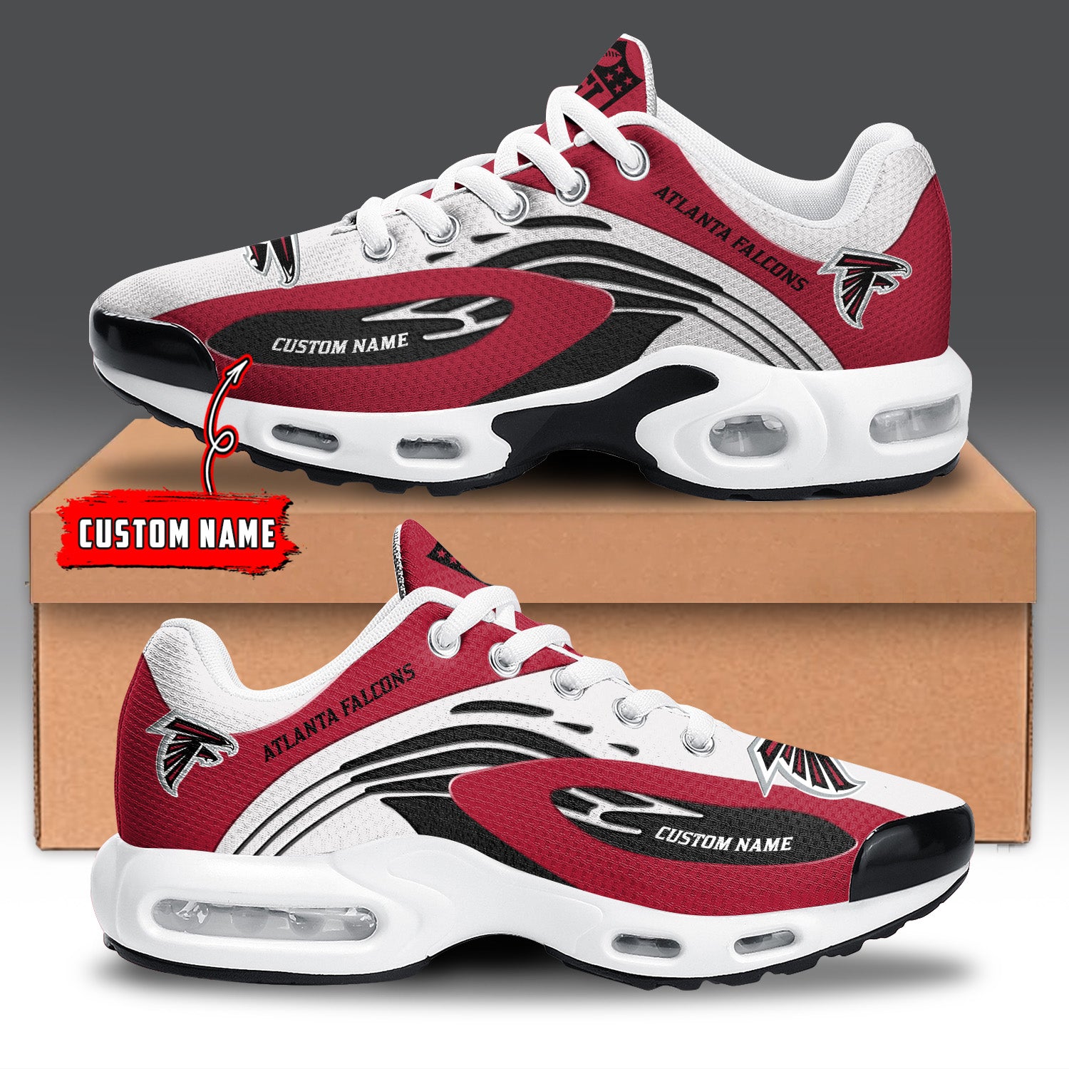 Ideafootwear Atlanta Falcons TN Shoes Sneakers For Men And Women
