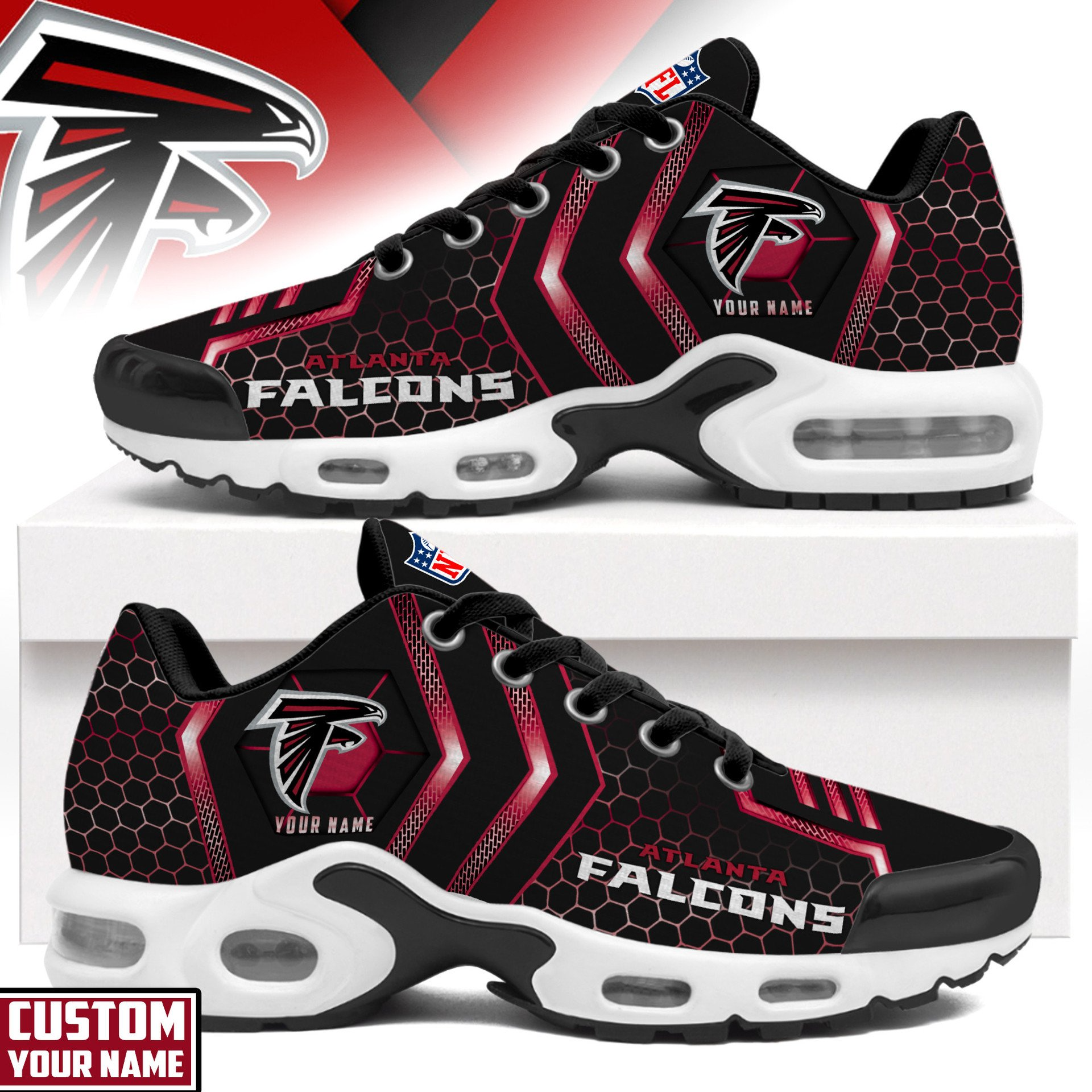 Ideafootwear Atlanta Falcons TN Shoes Sneakers For Men And Women