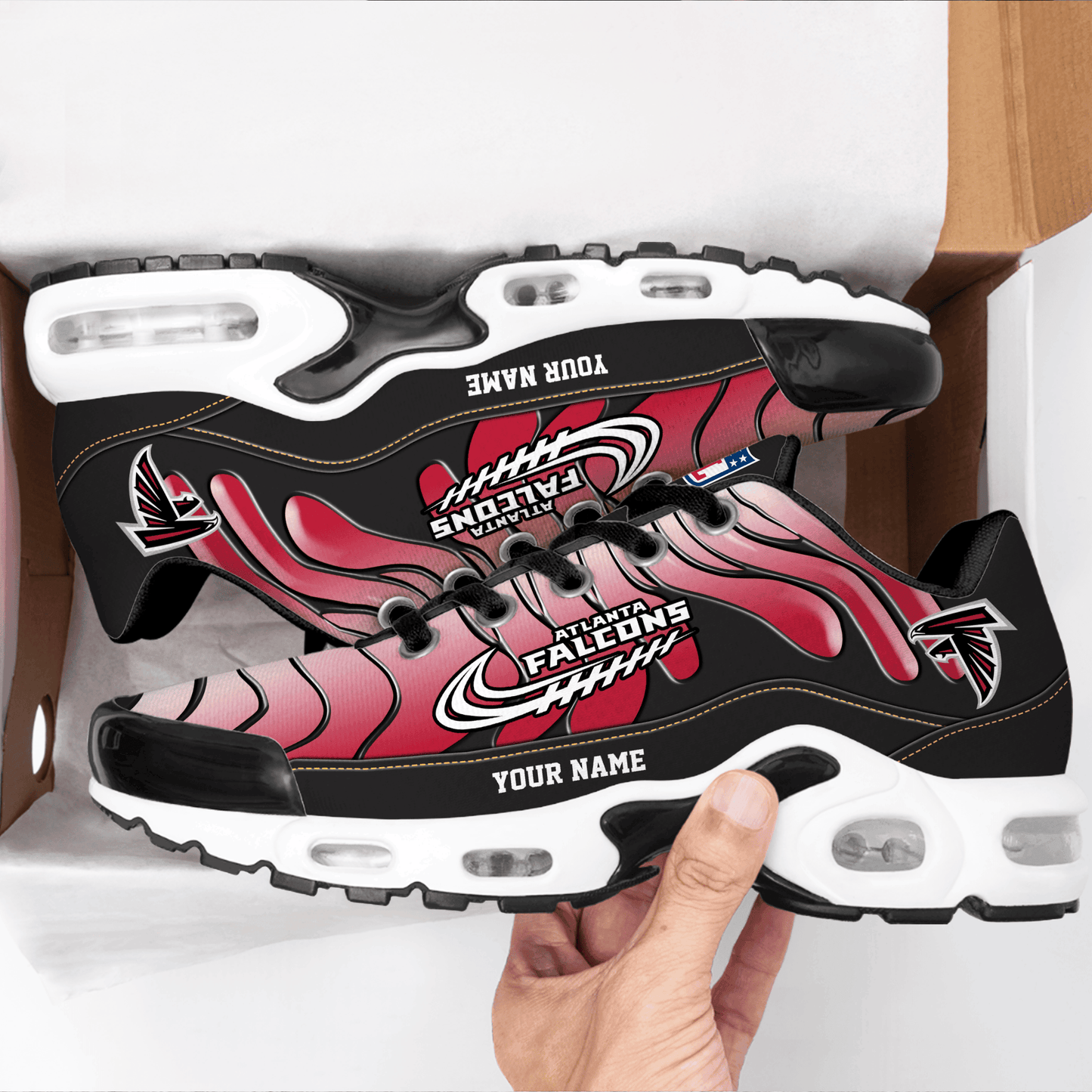 Ideafootwear Atlanta Falcons TN Shoes Sneakers For Men And Women