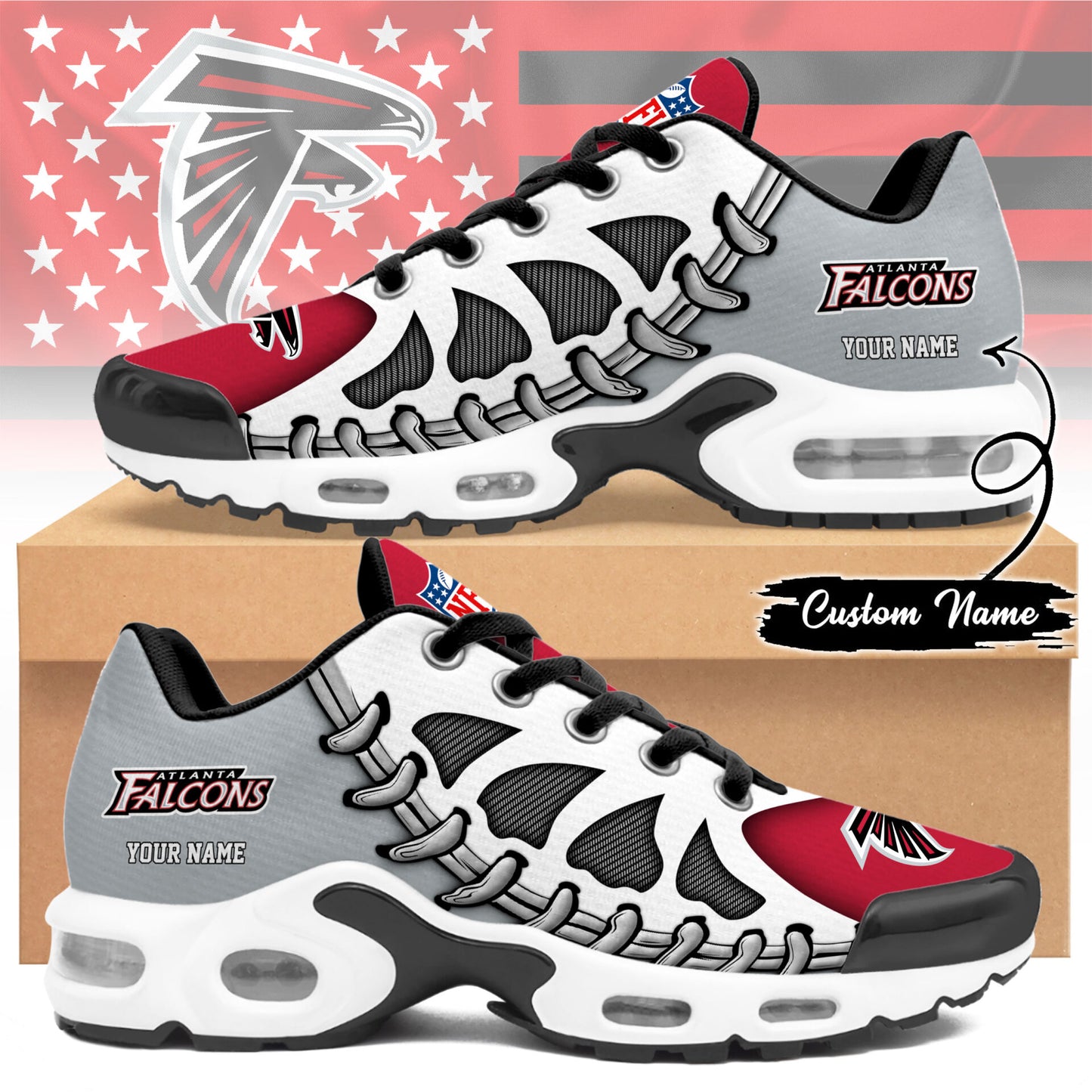 Ideafootwear Atlanta Falcons TN Shoes Sneakers For Men And Women