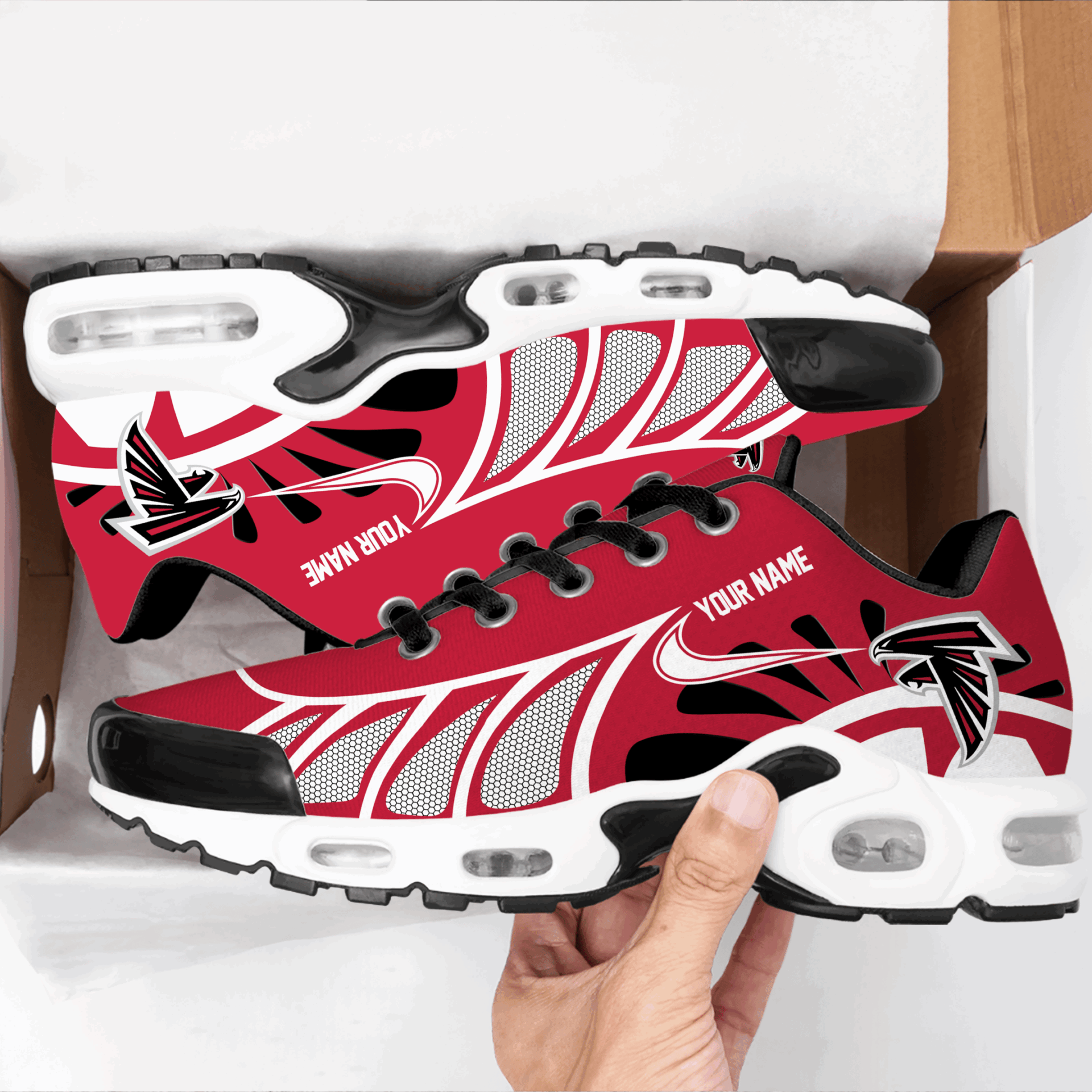 Ideafootwear Atlanta Falcons TN Shoes Sneakers For Men And Women