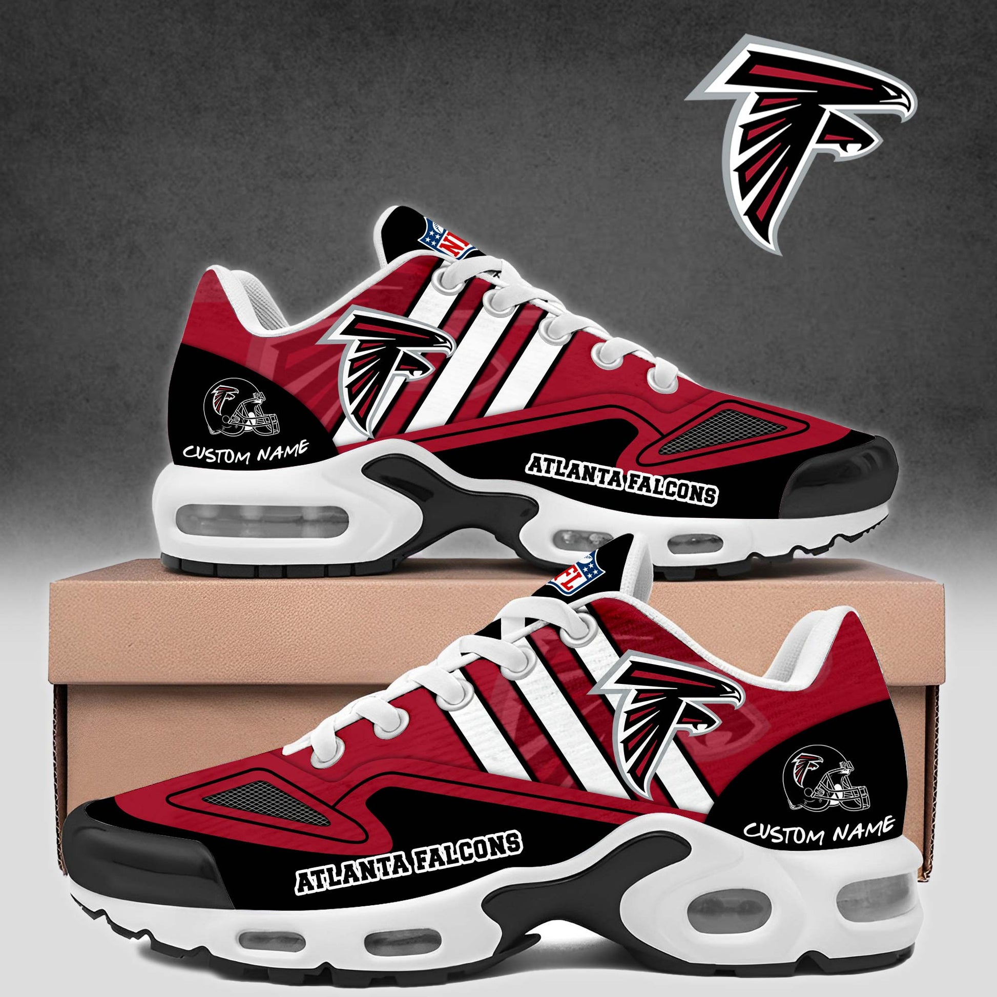 Ideafootwear Atlanta Falcons TN Shoes Sneakers For Men And Women