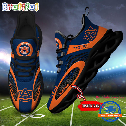 Ideafootwear Auburn Tigers Max Soul Shoes Sneakers For Men And Women