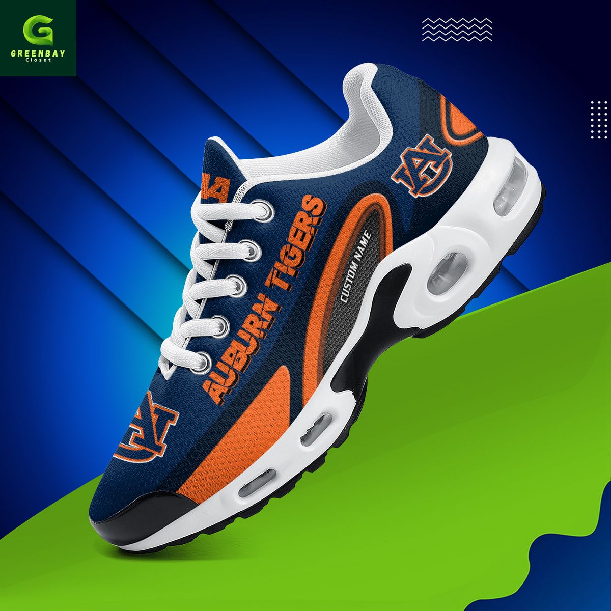 Ideafootwear Auburn Tigers TN Shoes Sneakers For Men And Women