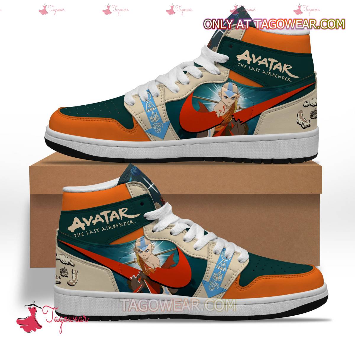 Ideafootwear Avatar AJ1 High Sneakers Shoes For Men And Women