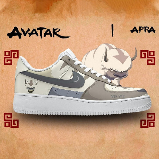 Ideafootwear Avatar The Last Airbender Air Low-Top Sneakers Shoes For Men And Women 1