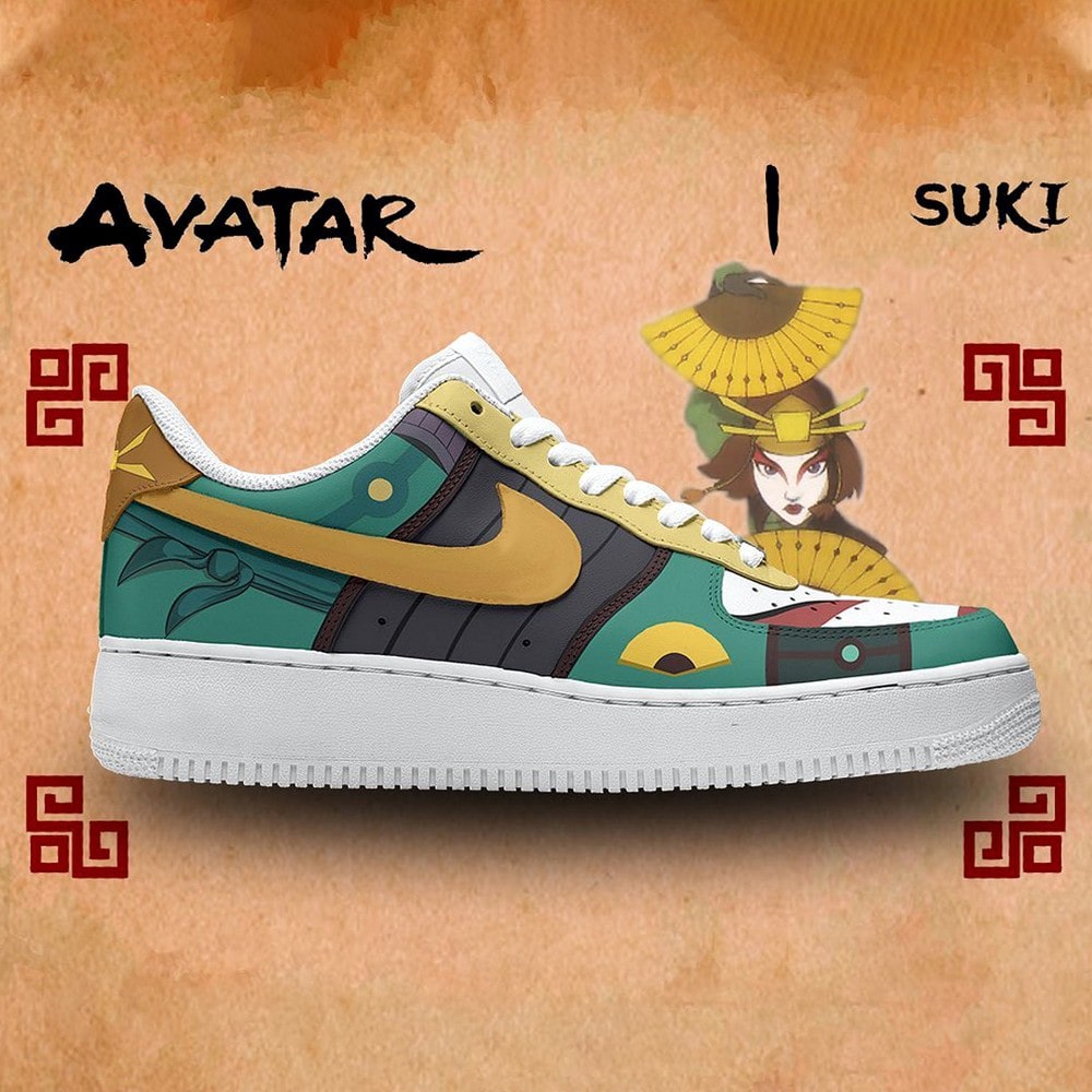 Ideafootwear Avatar The Last Airbender Air Low-Top Sneakers Shoes For Men And Women 1