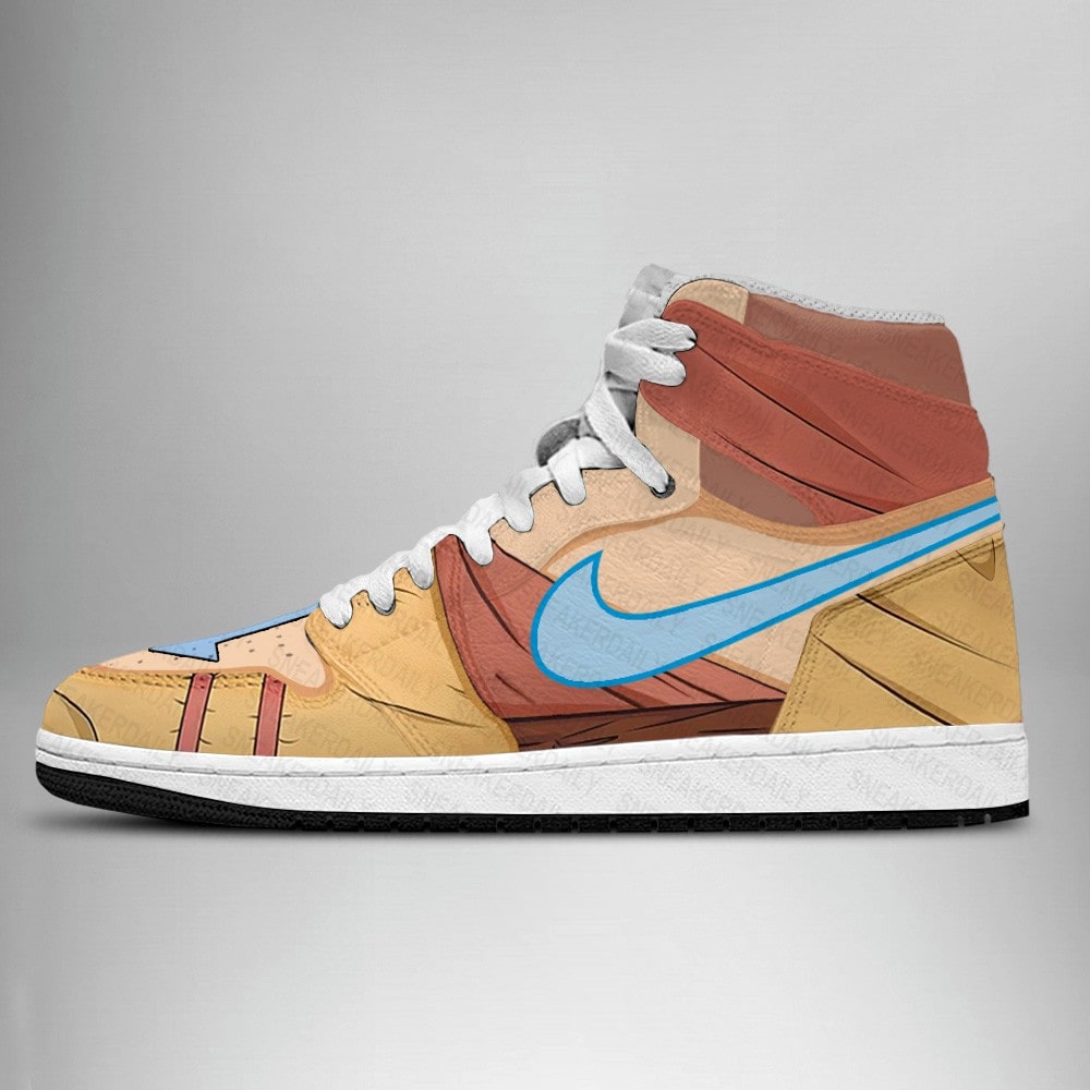 Ideafootwear Avatar The Last Airbender AJ1 High Sneakers Shoes For Men And Women