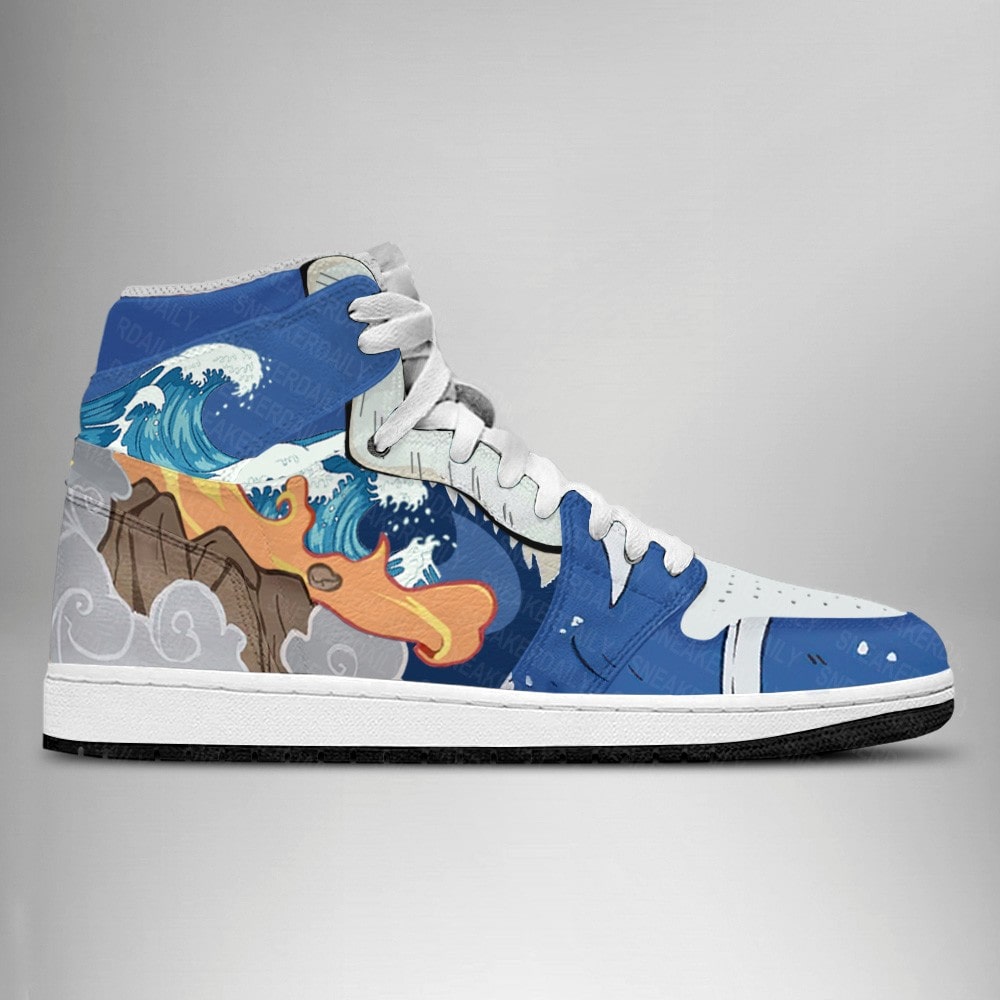 Ideafootwear Avatar The Last Airbender AJ1 High Sneakers Shoes For Men And Women