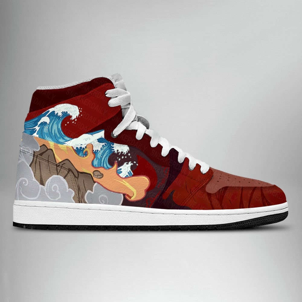 Ideafootwear Avatar The Last Airbender AJ1 High Sneakers Shoes For Men And Women