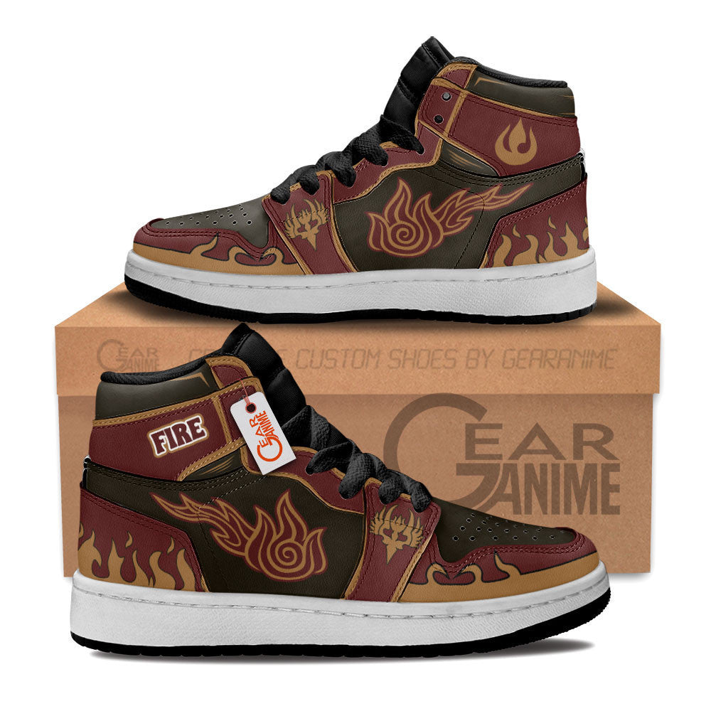 Ideafootwear Avatar: The Last Airbender AJ1 High Sneakers Shoes For Men And Women