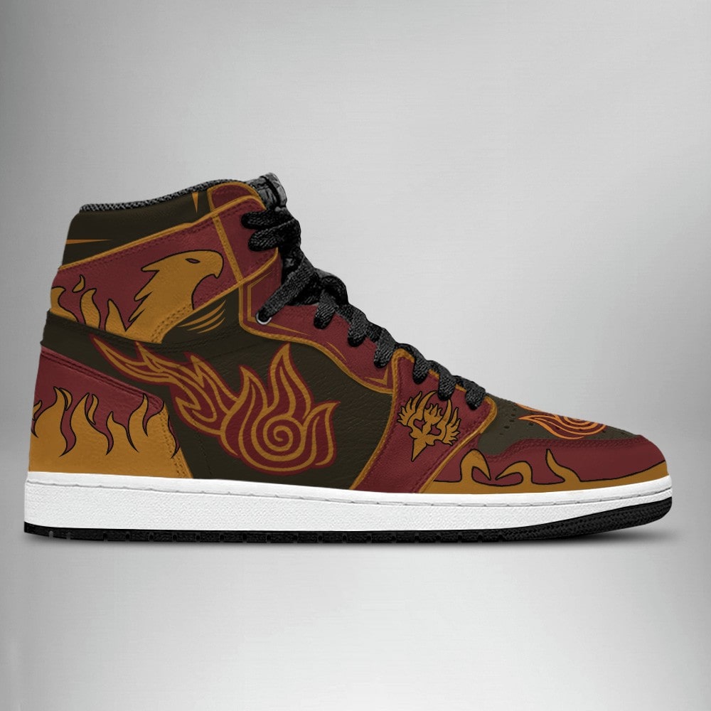 Ideafootwear Avatar The Last Airbender AJ1 High Sneakers Shoes For Men And Women