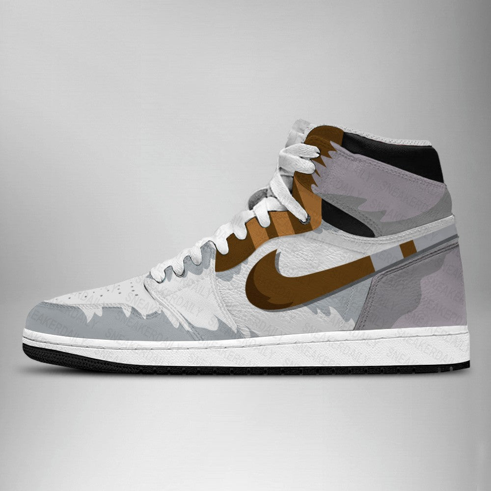 Ideafootwear Avatar The Last Airbender AJ1 High Sneakers Shoes For Men And Women