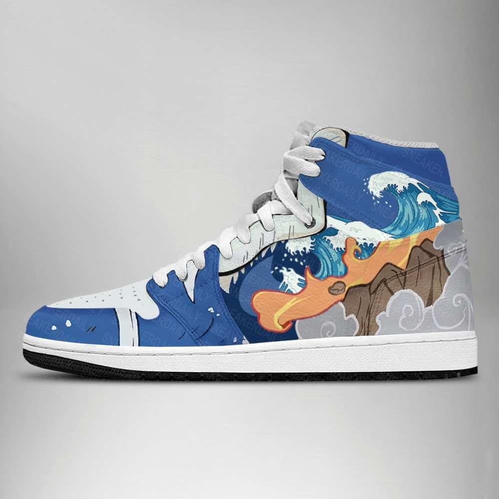 Ideafootwear Avatar The Last Airbender AJ1 High Sneakers Shoes For Men And Women